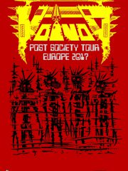 VOIVOD – Post Society Tour Europe 2017 + Support REZET