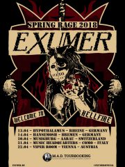 EXUMER – Spring Rage 2018 with special guests JAMHEADS & PERZONAL WAR