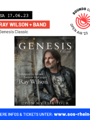 SOUNDS of SUMMER’23 – RAY WILSON + Band – Genesis Classic