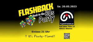 BACK TO THE 80s PARTY