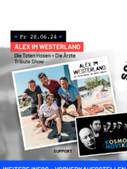 Alex im Westerland | Support: Kosmonovski